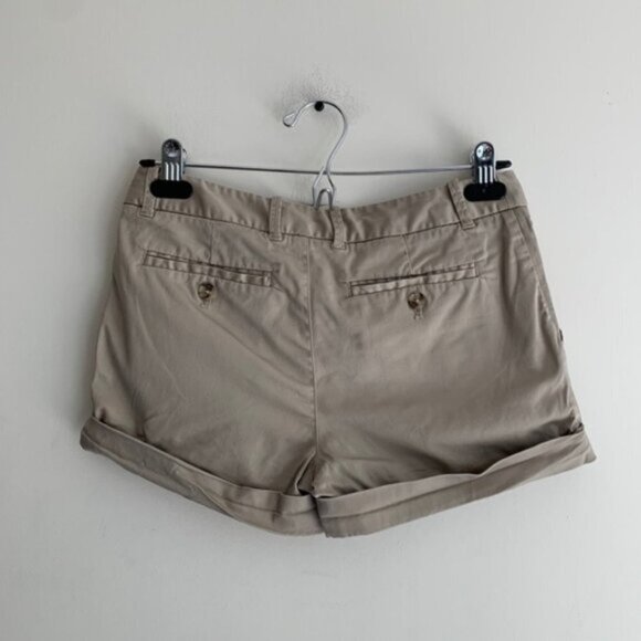 Aritzia Talula Women's Shorts Khaki Pockets Cargo Utility Army low rise Size 0 - Picture 13 of 14